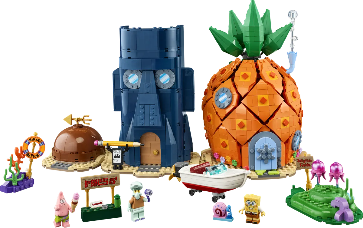 LEGO Icons SvampeBob Firkant: Bikini-Bunden 11386