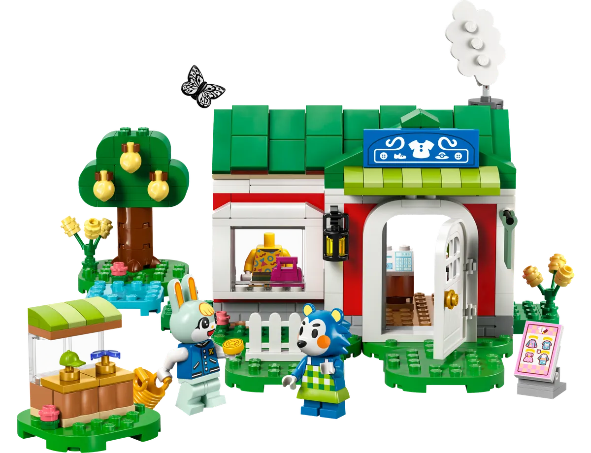 LEGO Animal Crossing™ Tøjbutikken Able Sisters 77055