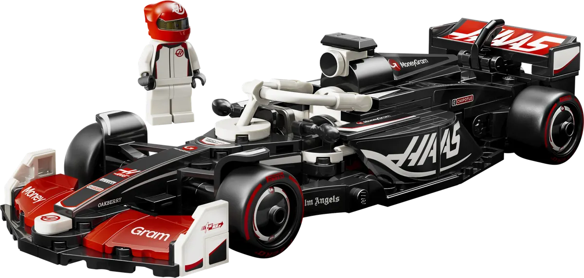 LEGO Speed Champions MoneyGram Haas F1 Team VF-24-racerbil 77250