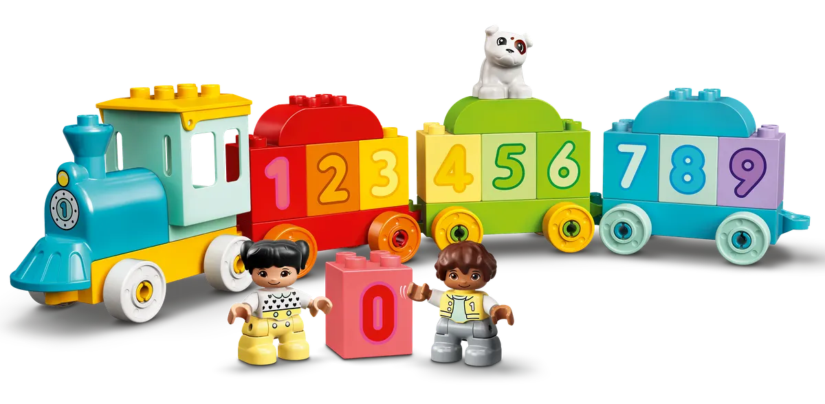 LEGO DUPLO® Tog med tal - lær at tælle 10954