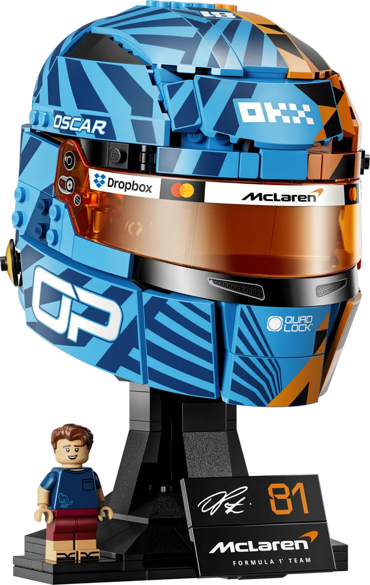 LEGO Editions McLaren Mastercard F1 Team Oscar Piastri-hjelm 43017