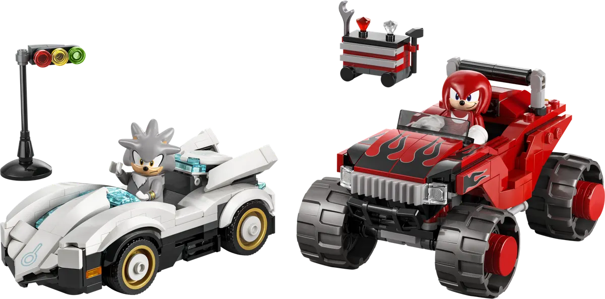 LEGO Sonic the Hedgehog™ Silvers bil mod Knuckles' monstertruck 77118