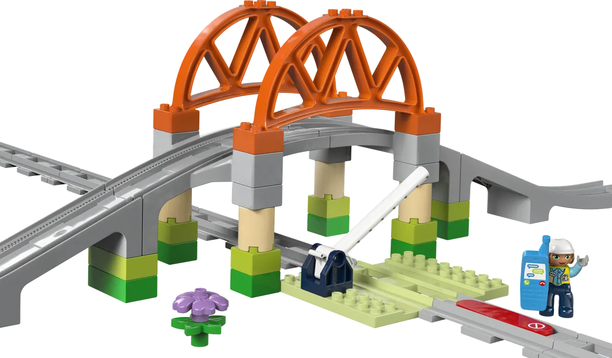 LEGO DUPLO® Togbro og spor - udvidelsessæt 10426