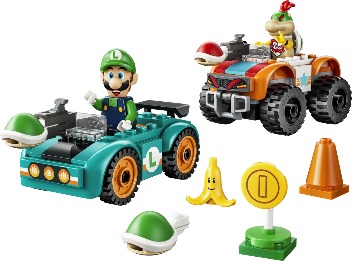 LEGO Super Mario™ Mario Kart - Luigi & Bowser Jr.'s Race 72056