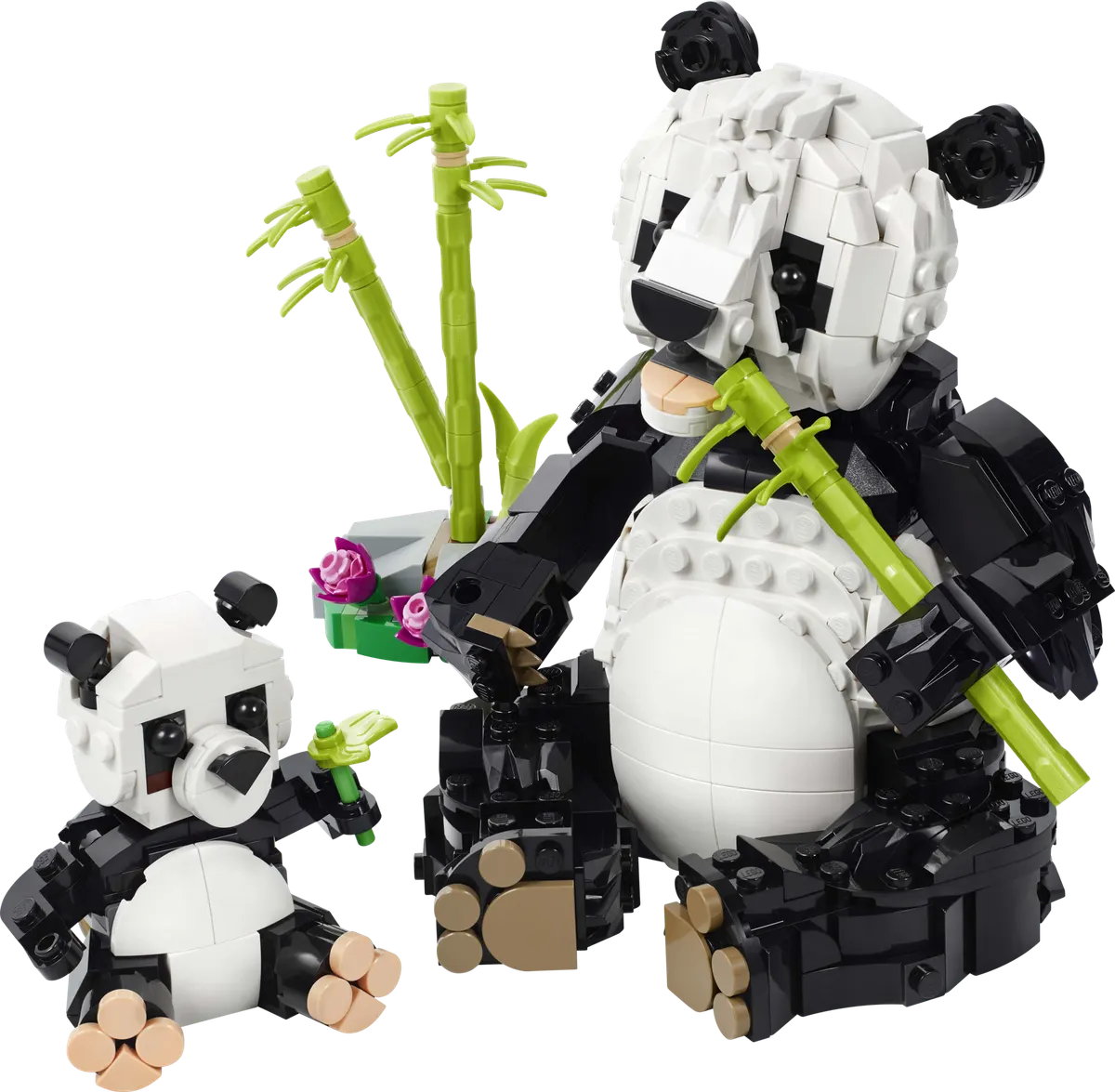 LEGO Creator 3-in-1 Vilde dyr: Pandafamilie 31165