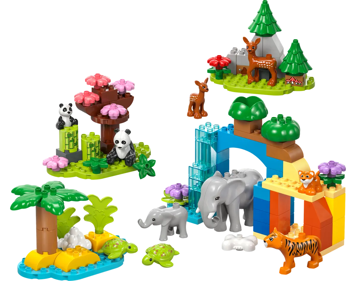 LEGO DUPLO® 3-i-1 vilde dyrefamilier 10446