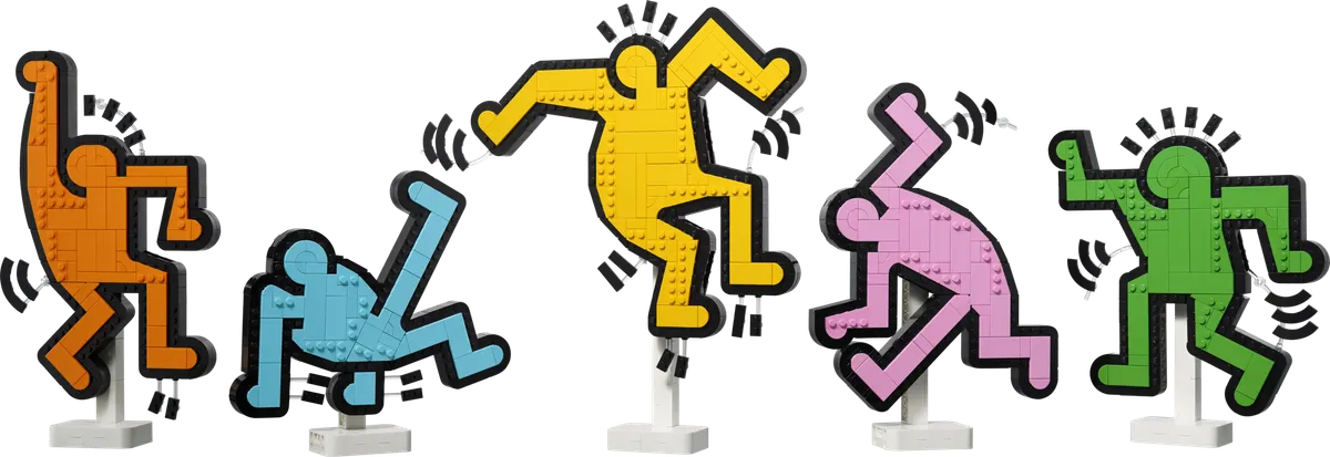 LEGO Art Keith Haring - Dansende figurer 31216