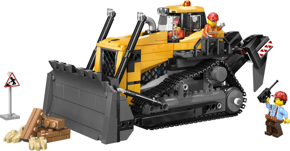 LEGO City Gul bulldozer 60466