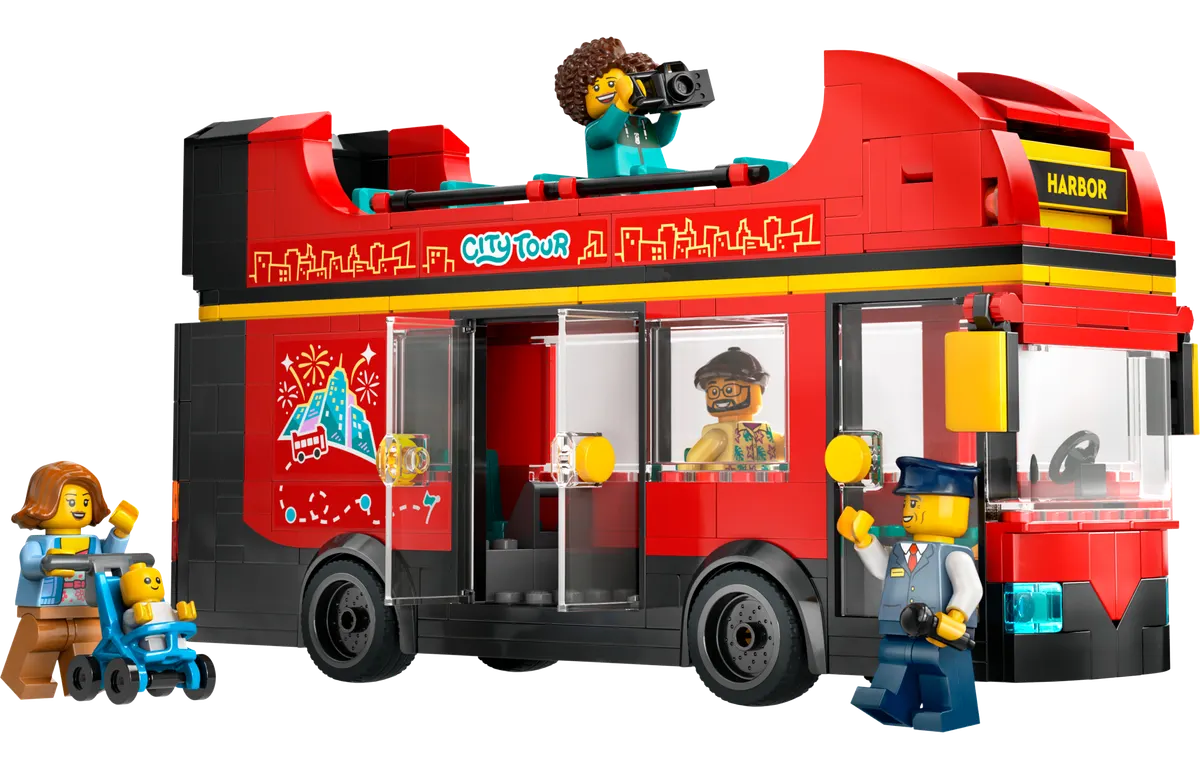 LEGO City Rød dobbeltdækker-turistbus 60407