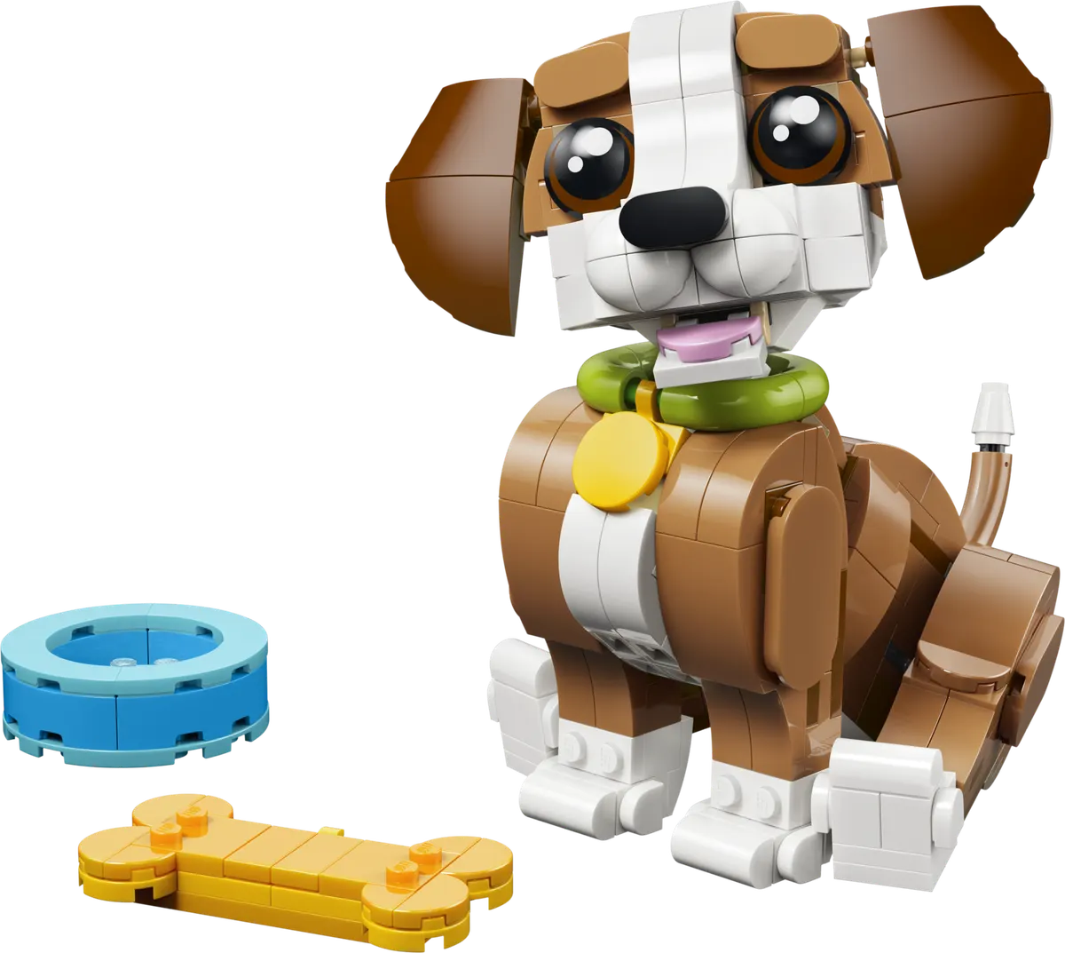 LEGO Creator 3-in-1 Søde dyr: Legesyg hundehvalp 31382