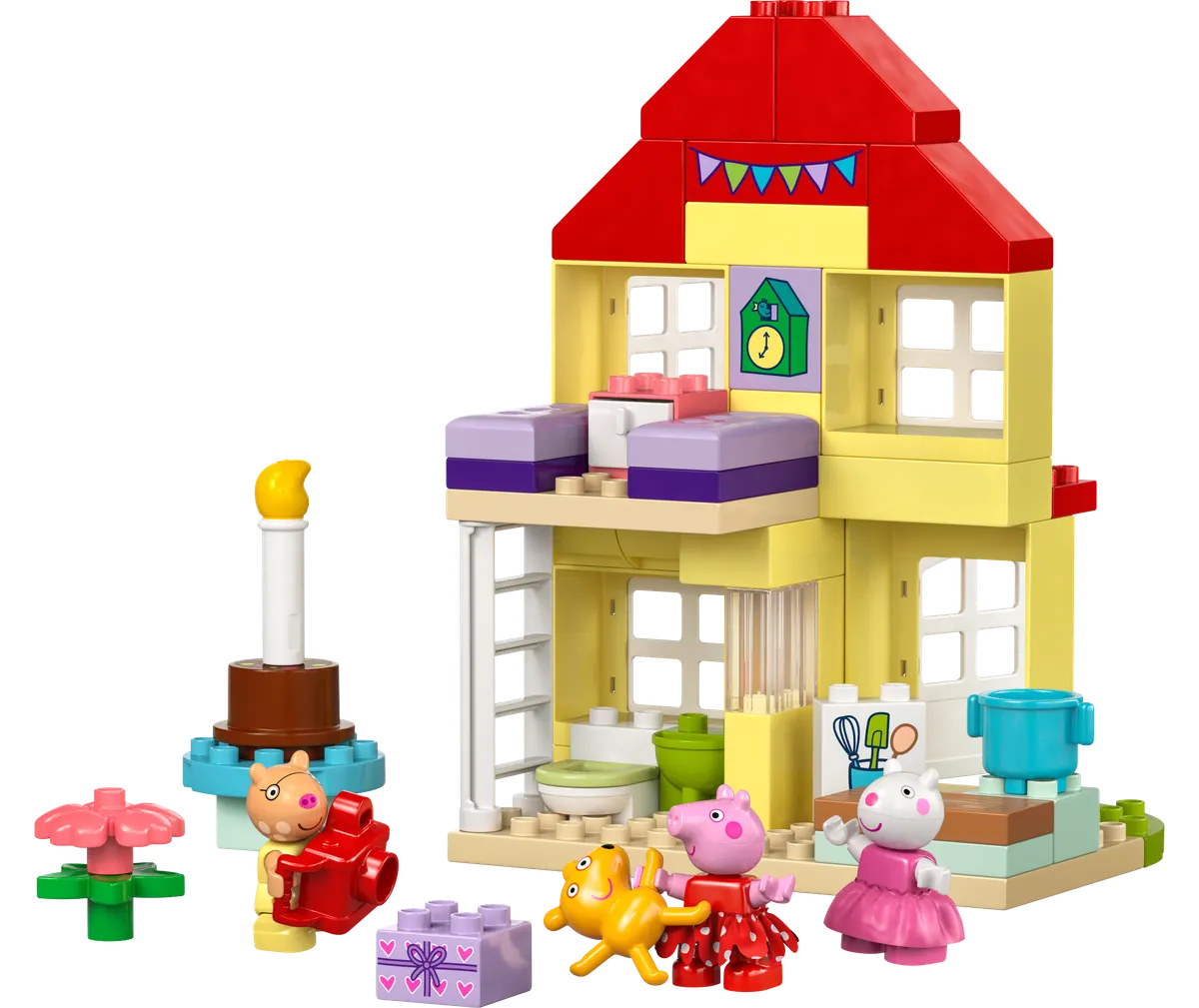 LEGO DUPLO® Peppa Pig Gurli Gris' fødselsdagshus 10433