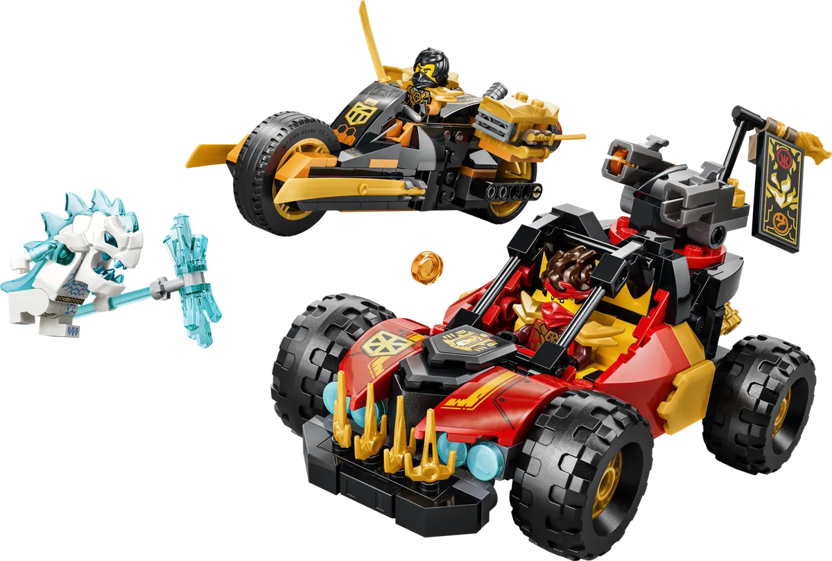 LEGO NINJAGO® Kai og Coles kombi-køretøjer 71864