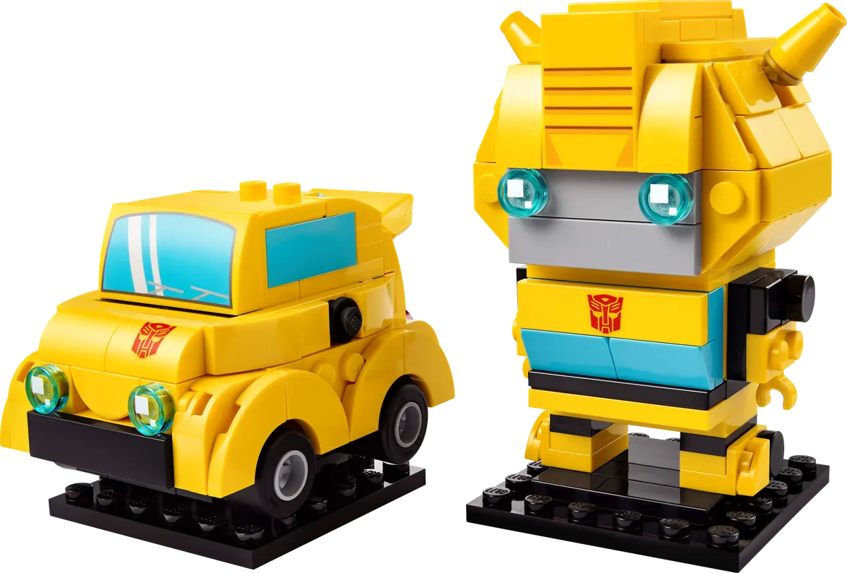 LEGO BrickHeadz Bumblebee-robot og køretøj 40804