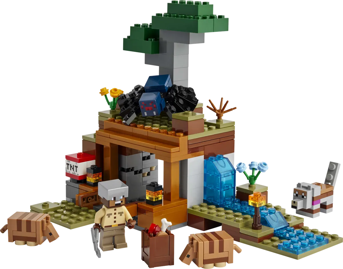 LEGO Minecraft® Bæltedyrs-mineekspeditionen 21269