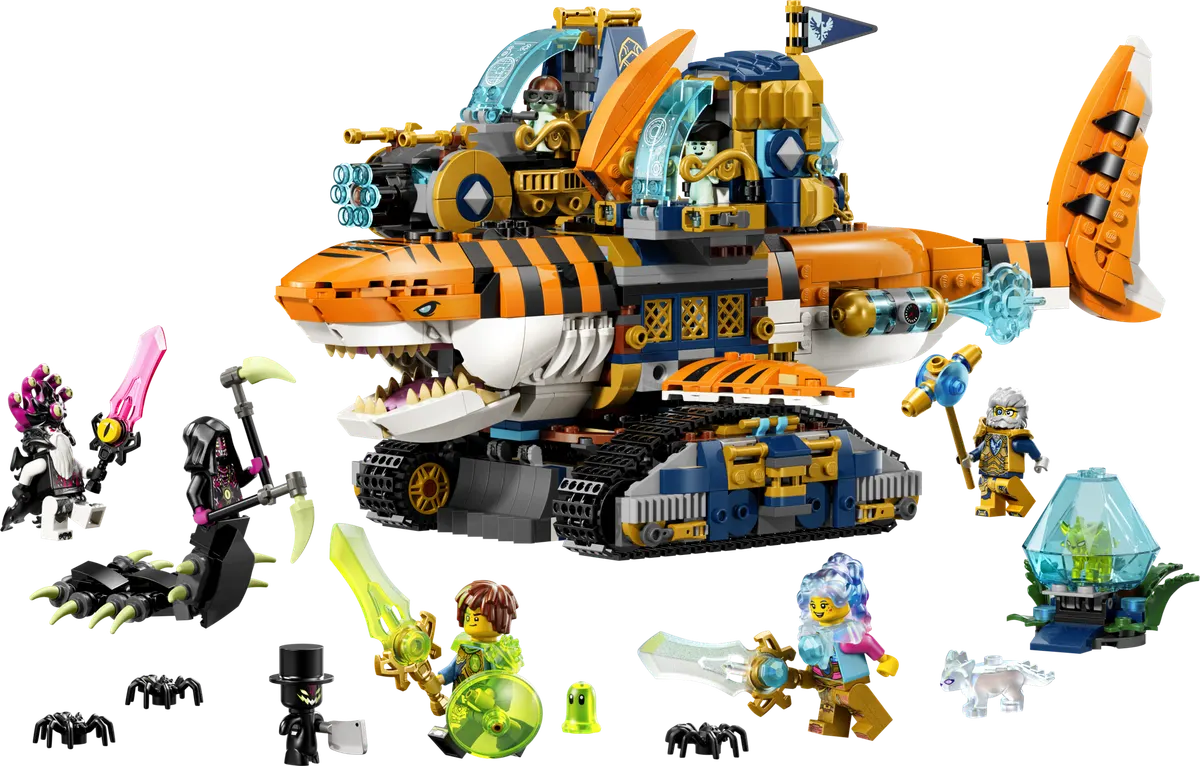 LEGO DREAMZzz™ Tigerhaj-kampvogn 71515