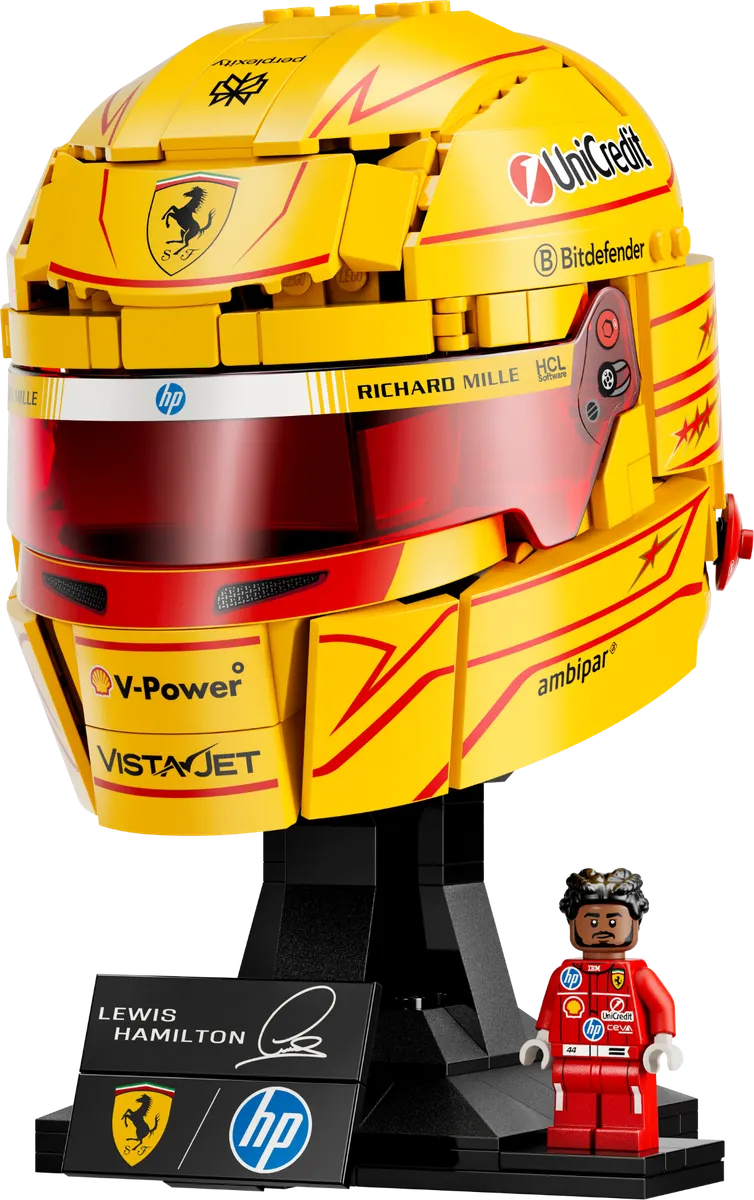 LEGO Editions Scuderia Ferrari HP Lewis Hamilton-hjelm 43022