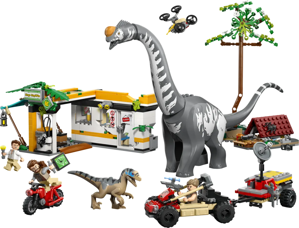 LEGO Jurassic World™ Sporingsmission: Raptor og titanosaurus 76973