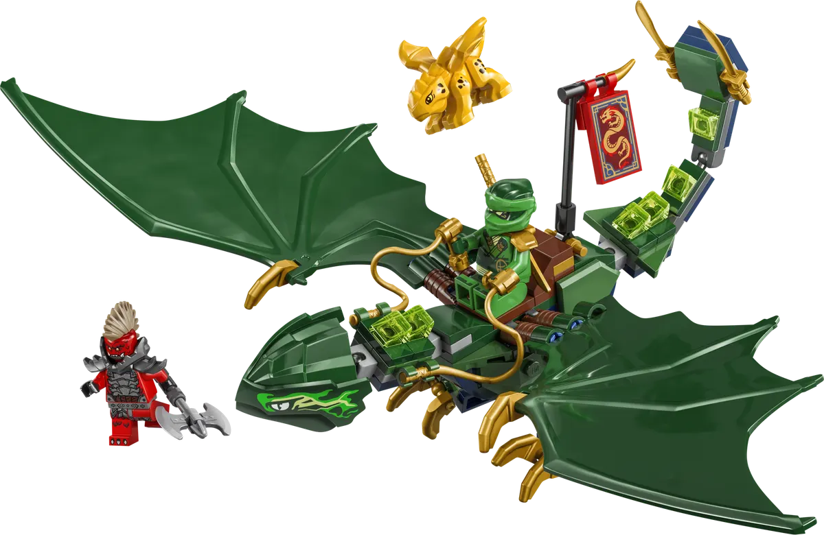 LEGO NINJAGO® Lloyds grønne skovdrage 71829