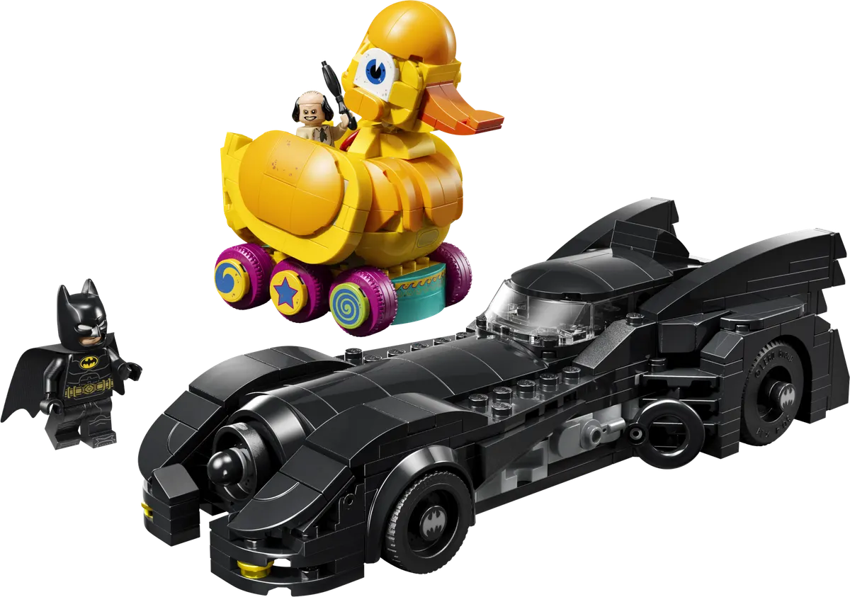 Batman Returns Batmobile og andebil