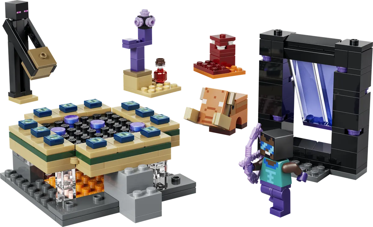 LEGO Minecraft® Nether- og End-portalrejse 21584