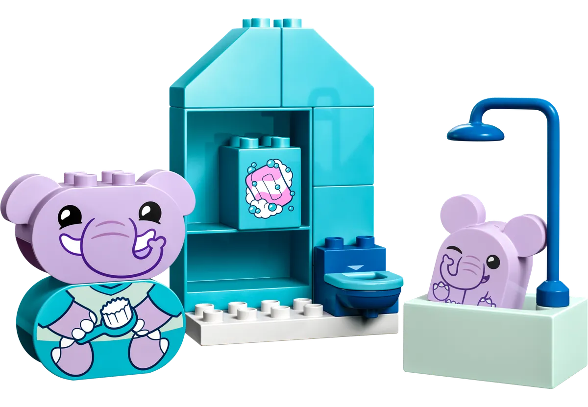 LEGO DUPLO® Dagligdagens rutiner: Badetid 10413