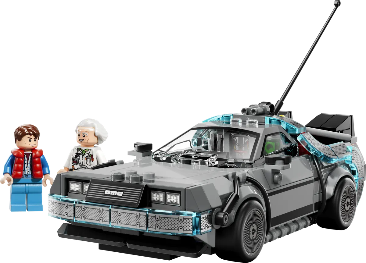 LEGO Speed Champions Tidsmaskinen fra Tilbage til fremtiden 77256