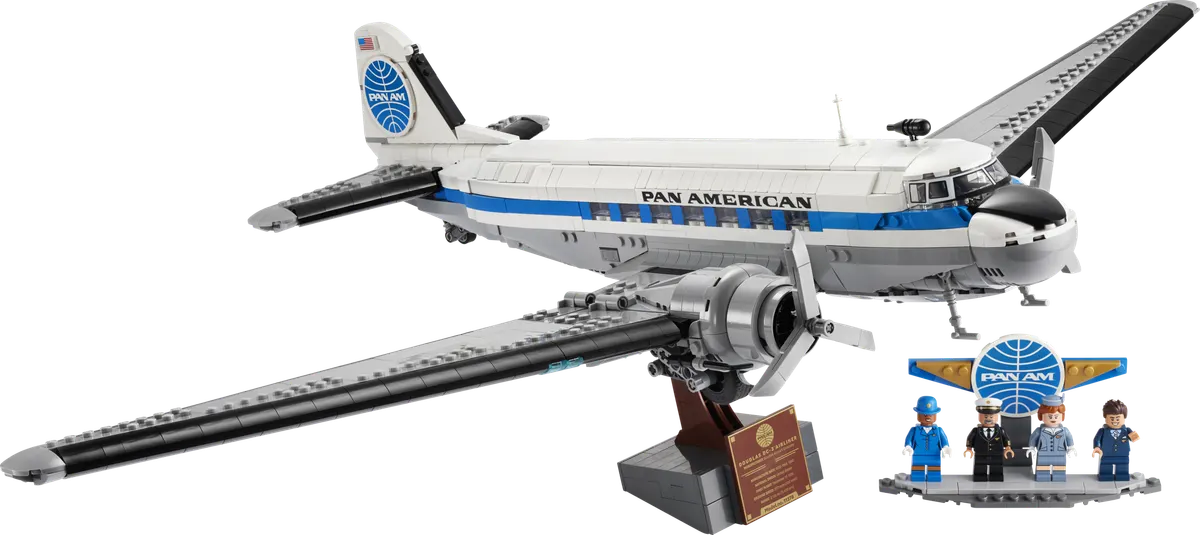 LEGO Icons Douglas DC-3 PAN AM-passagerfly 11378