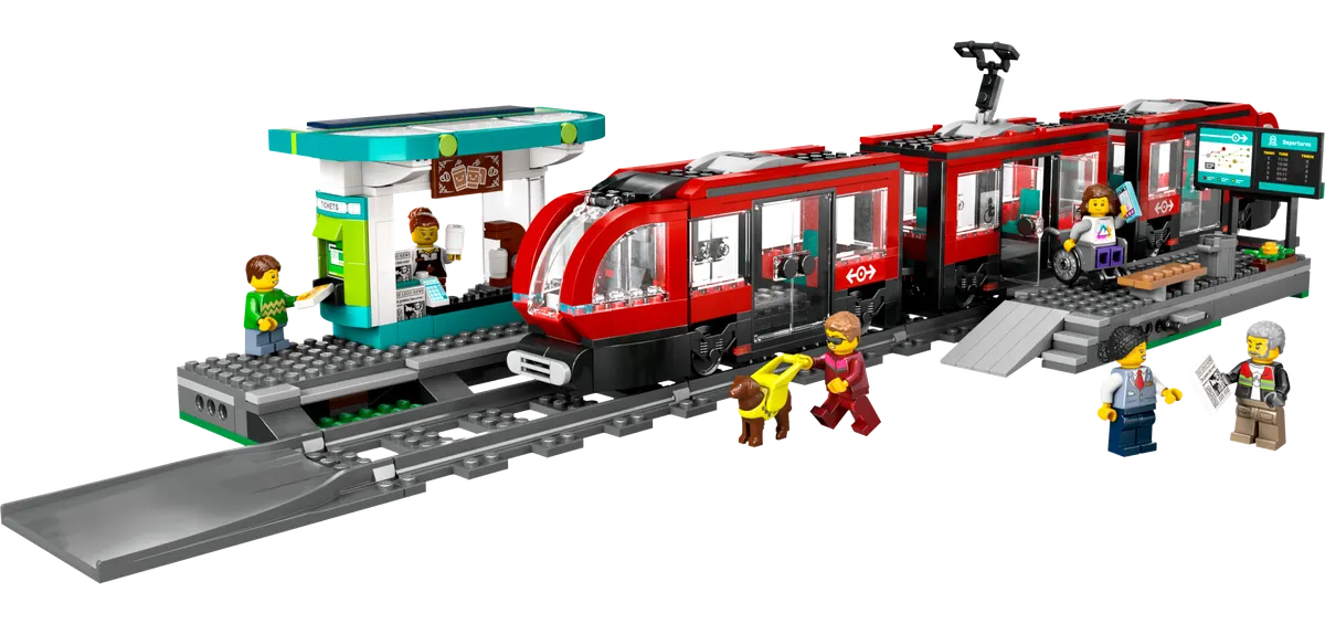 LEGO City Letbane og station 60423