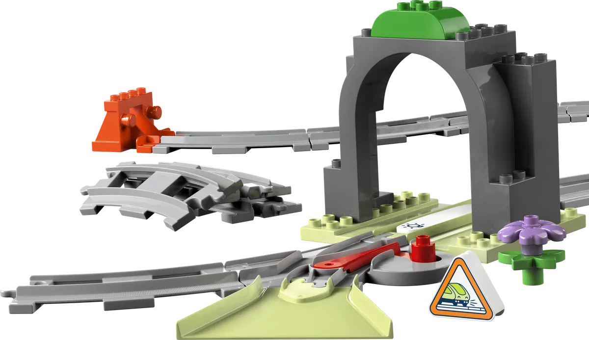 LEGO DUPLO® Togtunnel og spor - udvidelsessæt 10425