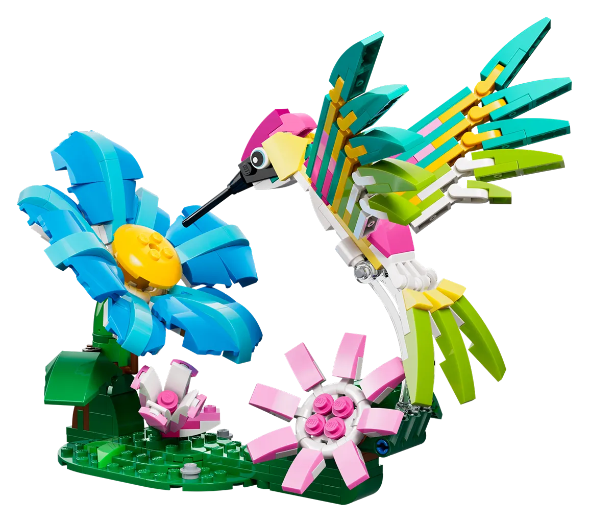 LEGO Creator 3-in-1 Vilde dyr: Farverig kolibri 31384