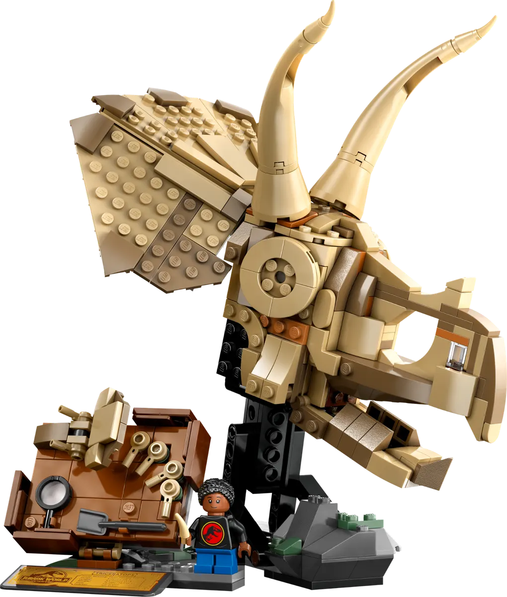 LEGO Jurassic World™ Dinosaurfossiler: Triceratops-kranium 76969