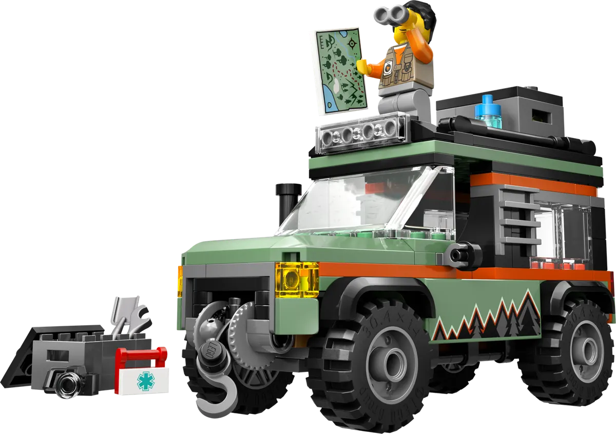 LEGO City Firhjulstrukket bjerg-offroader 60447