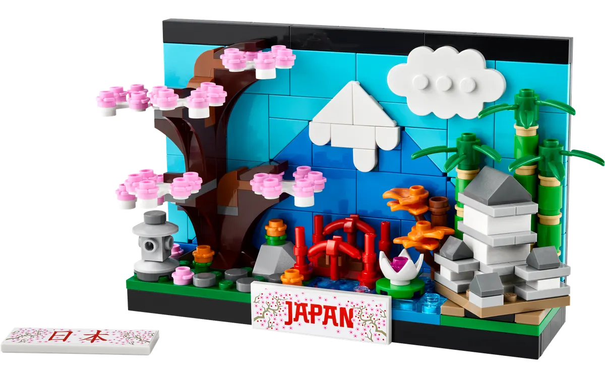 LEGO Andet Postkort fra Japan 40713