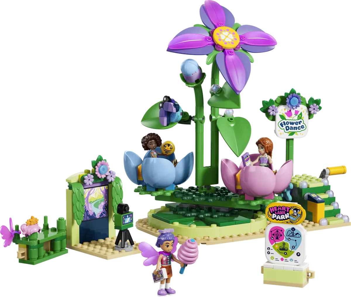 LEGO Friends Tekop-karrusel med blomster og feer 42702