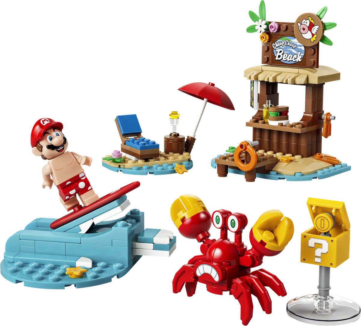 LEGO Super Mario™ Mario på strandeventyr 72055