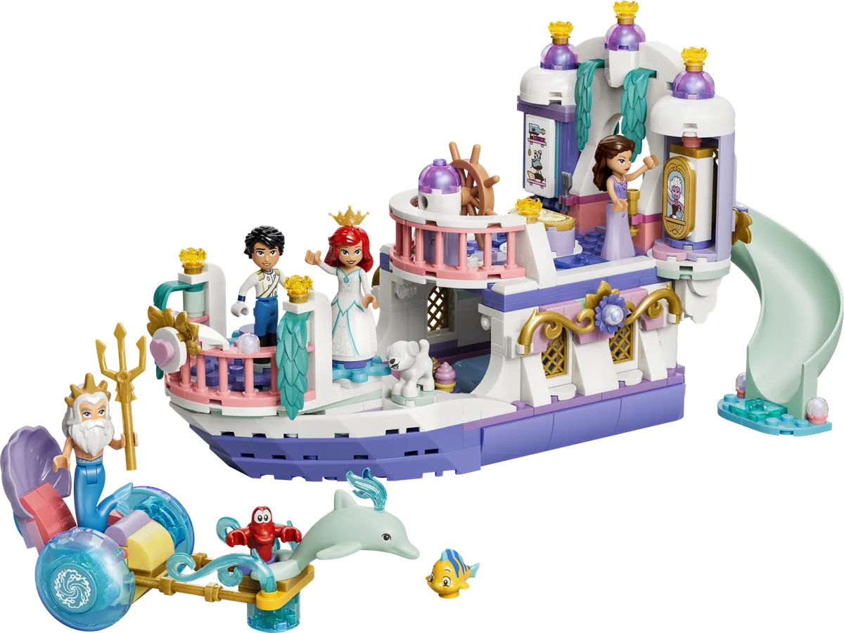 LEGO Disney™ Ariels royale bryllupsbåd 43299