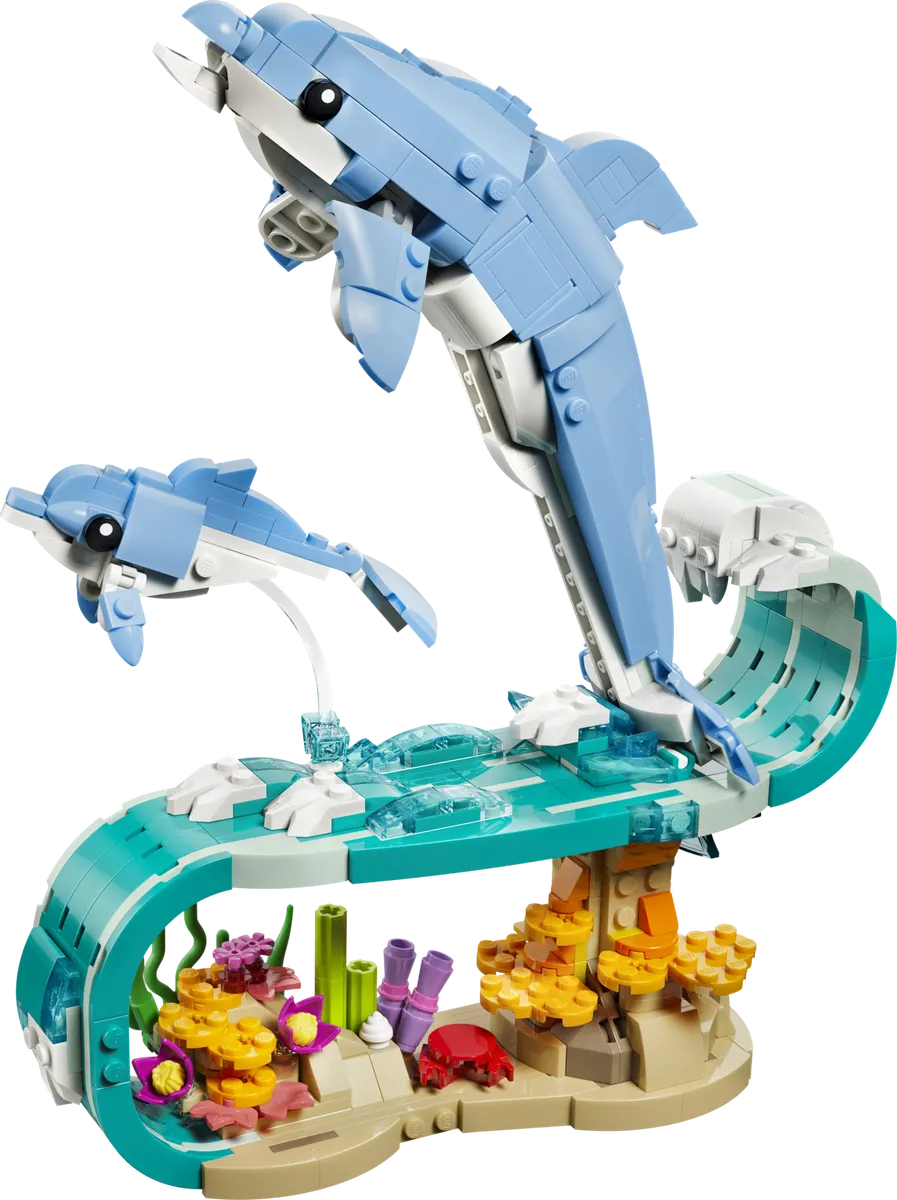 LEGO Creator 3-in-1 Havdyr: Smukke delfiner 31385