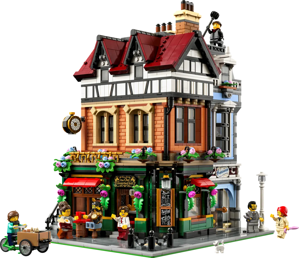 LEGO Icons Hjørnebygning i tudorstil 10350