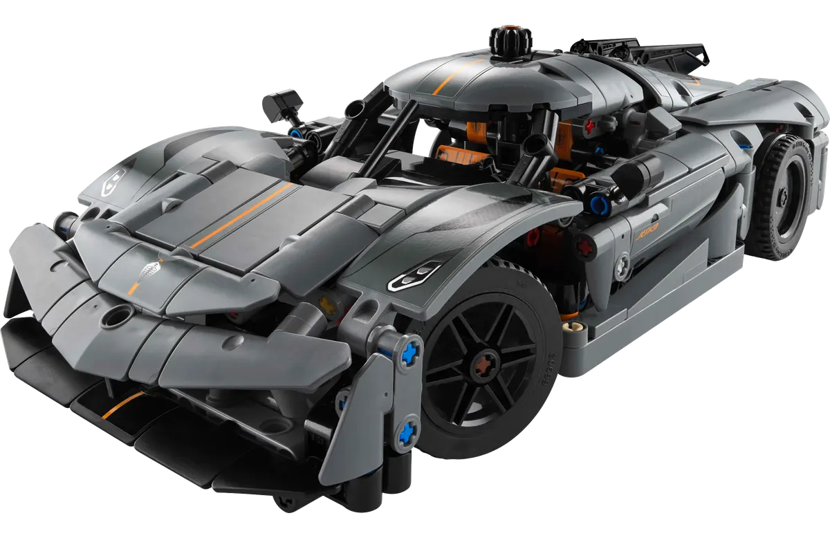 LEGO Technic Koenigsegg Jesko Absolut-hyperbil - grå 42173