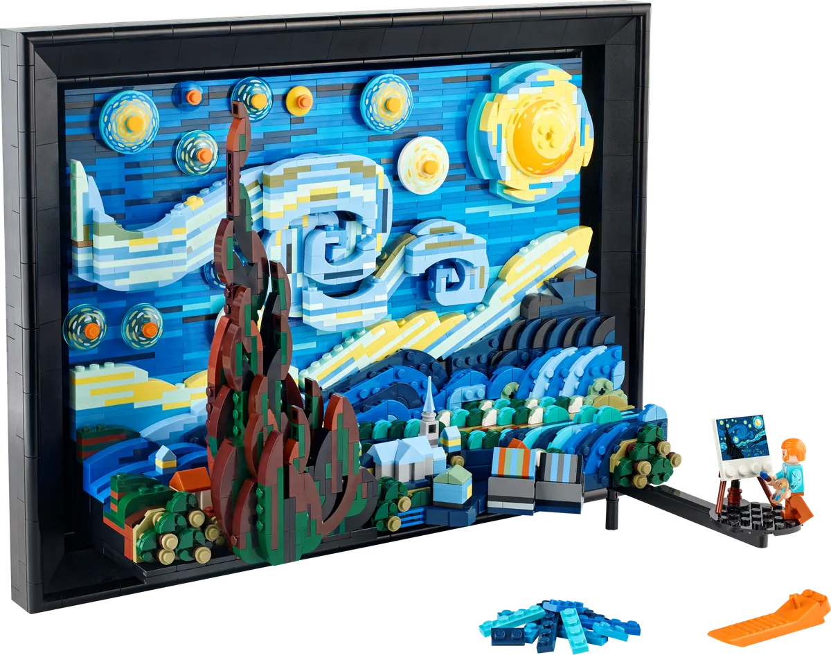LEGO Ideas Vincent van Gogh - Stjernenatten 21333