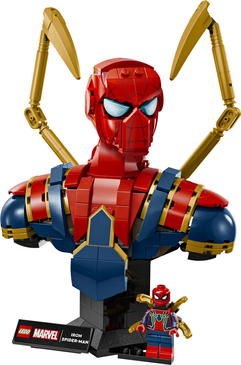 LEGO Marvel Iron Spider-Man-buste 76326