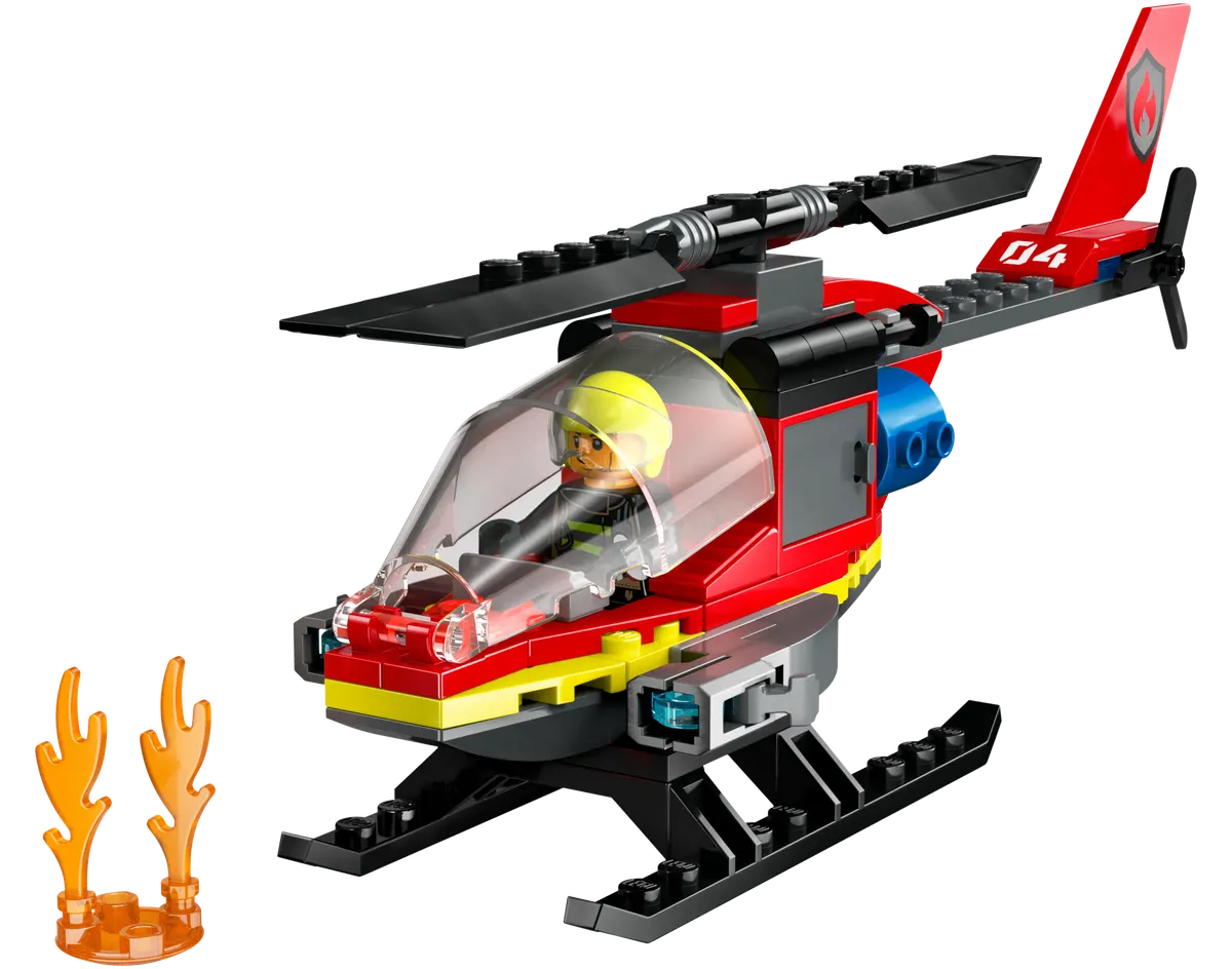 LEGO City Brandslukningshelikopter 60411