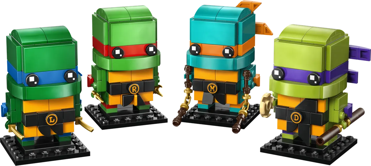 LEGO BrickHeadz Figurer af Teenage Mutant Ninja Turtles 40878