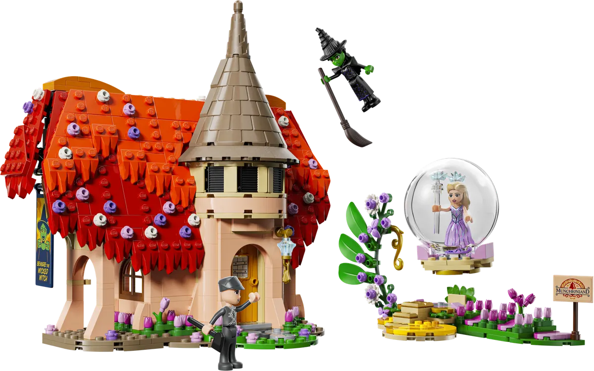 LEGO Wicked Glinda og Elphaba besøger Munchkinland 75690