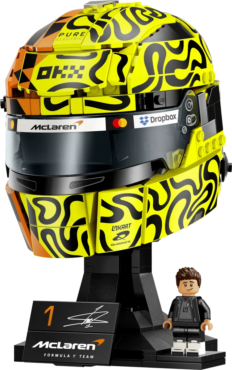 LEGO Editions McLaren Mastercard F1 Team Lando Norris-hjelm 43023