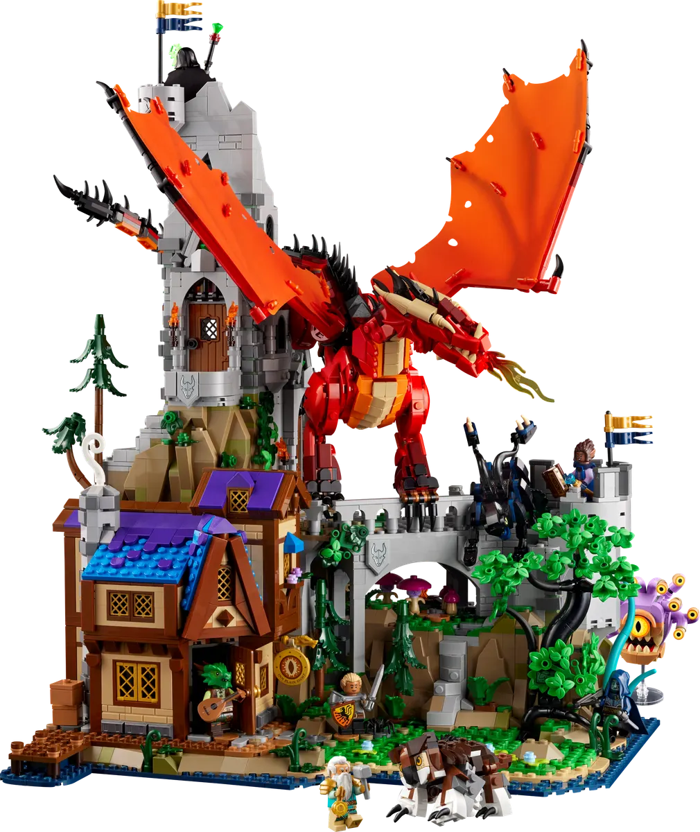 LEGO Ideas Dungeons & Dragons: Den røde drages fortælling 21348