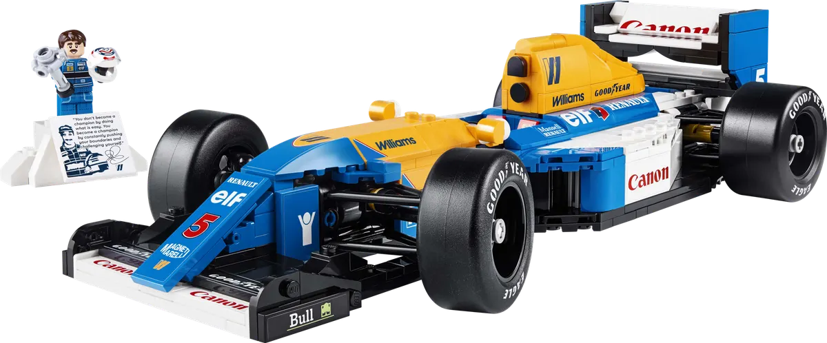 LEGO Icons Williams Racing FW14B og Nigel Mansell 10353