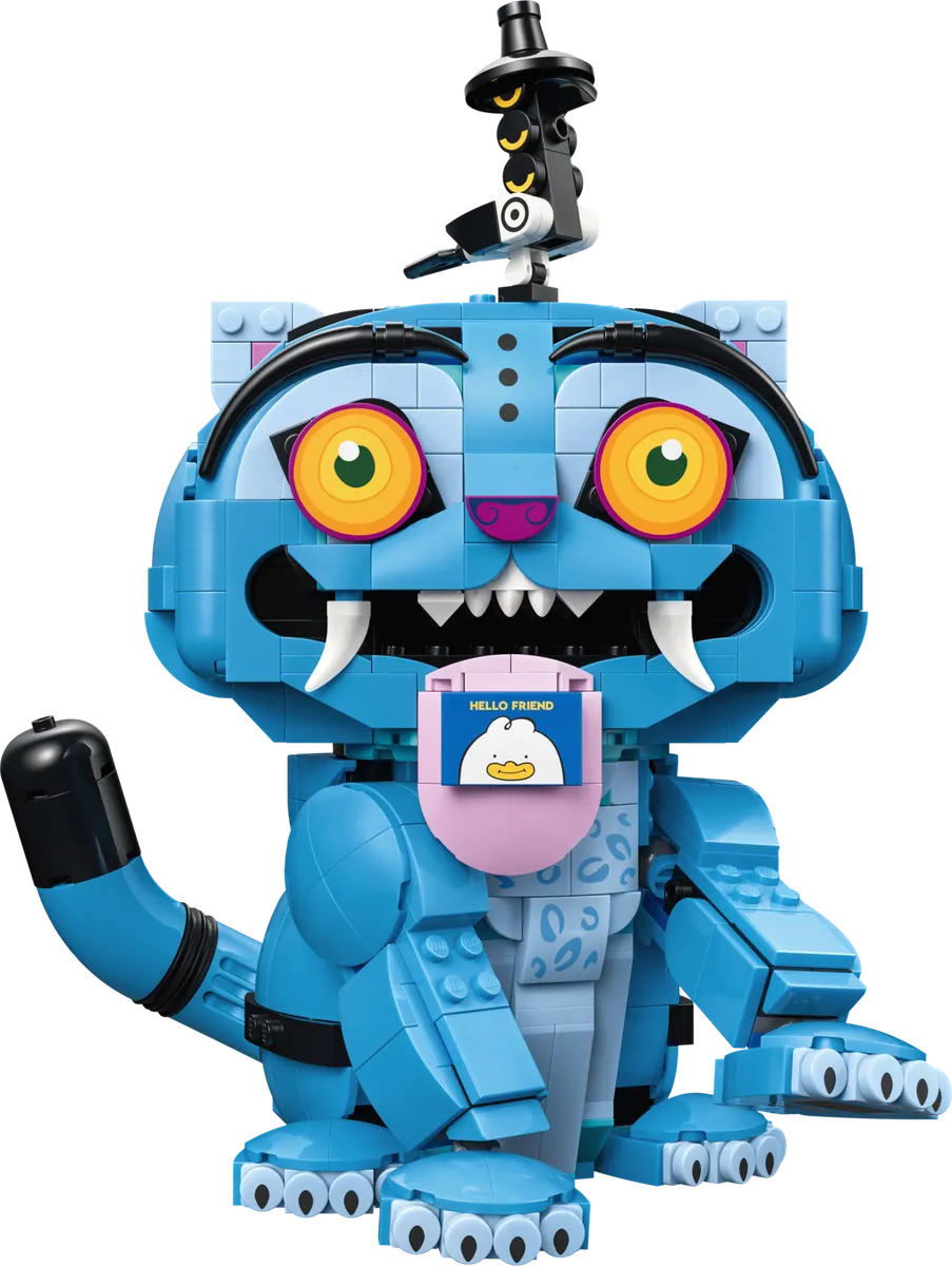 LEGO KPop Demon Hunters Tigeren Derpy og fuglen Sussie 72537