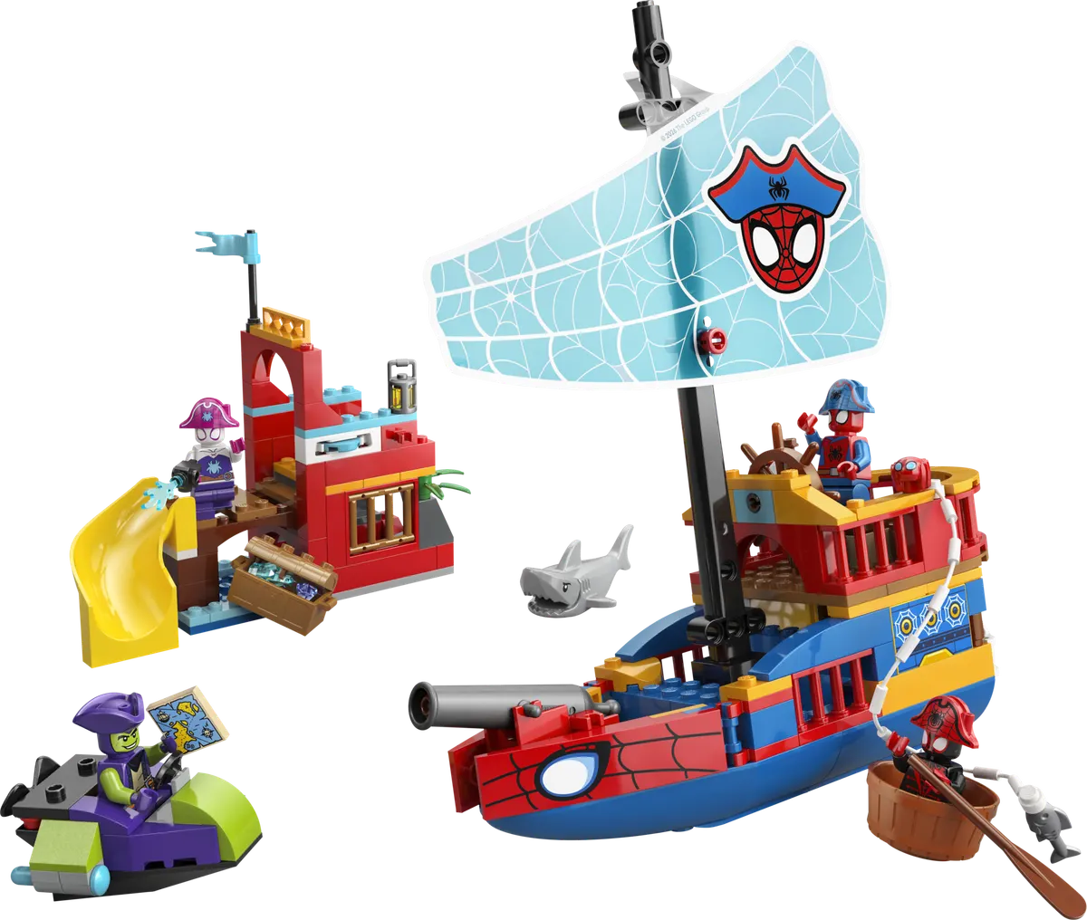 LEGO Marvel Team Spideys piratskib 11208