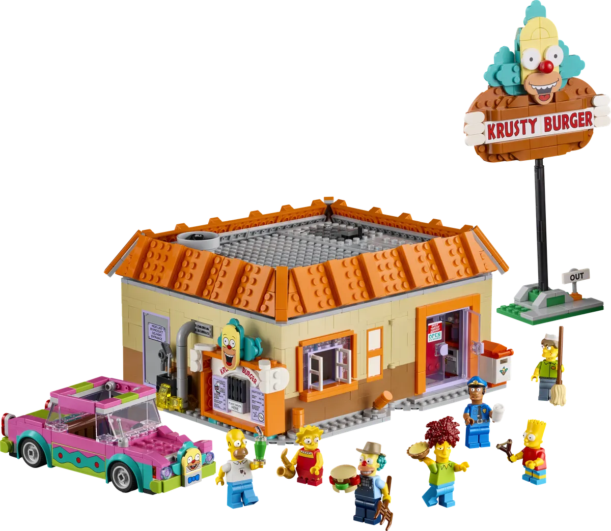 LEGO Icons The Simpsons: Krusty Burger 10352